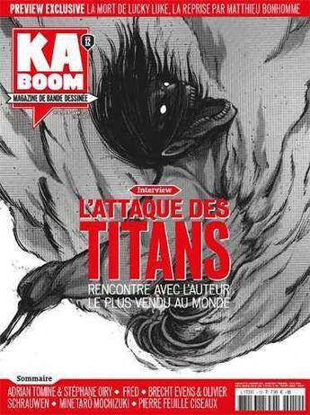 Couverture du livre « KABOOM n.11 » de Kaboom aux éditions 2b2m