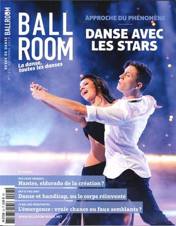 Couverture du livre « Ballroom n 23 danse avec les stars -septembre/novembre 2019 » de  aux éditions Ballroom