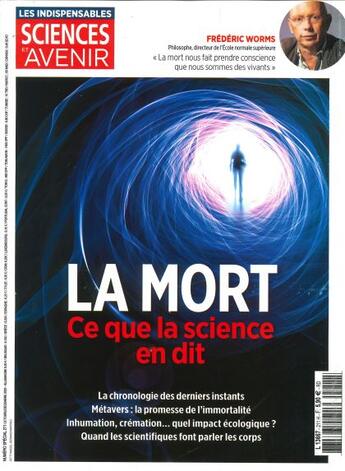 Couverture du livre « Sciences et avenir hs n 211 : la mort - ce que la science en dit - oct - dec 2022 » de  aux éditions Hs Sciences & Avenir