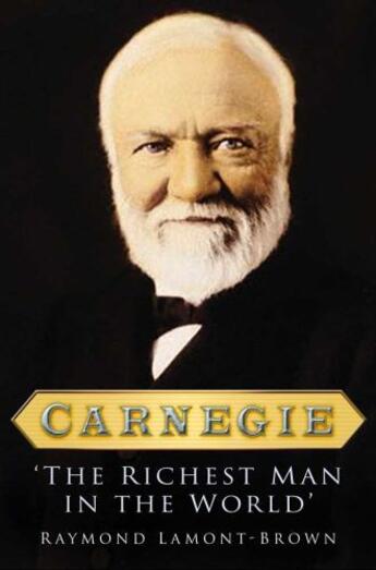 Couverture du livre « Carnegie » de Lamont-Brown Raymond aux éditions Epagine