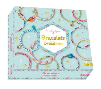 Couverture du livre « Bracelets brésiliens » de Mademoiselle Lupin et Stephanie Rubini aux éditions Deux Coqs D'or