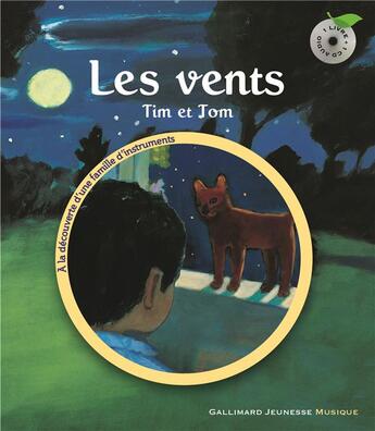 Couverture du livre « Les vents ; Tim et Tom » de Leigh Sauerwein aux éditions Gallimard-jeunesse