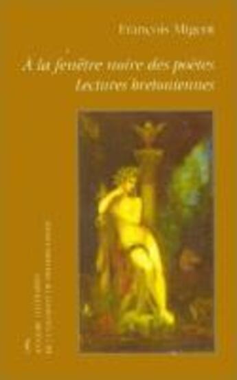 Couverture du livre « Analisant. - t01 - a la fenetre noire des poetes - lectures bretoniennes » de Francois Migeot aux éditions Pu De Franche Comte