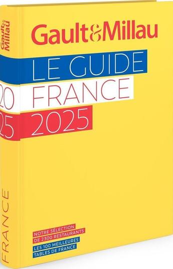 Couverture du livre « Guide France 2025 » de Gaultetmillau aux éditions Gault&millau