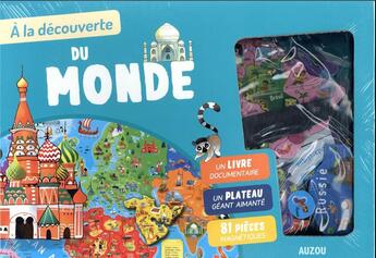 Couverture du livre « À la découverte du monde (2e édition) » de Patrick David et Eugene Varone aux éditions Philippe Auzou