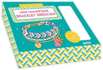 Couverture du livre « Mon magnifique bracelet brésilien » de Shiilia aux éditions Auzou