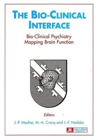 Couverture du livre « Bio Clinical Interface » de Macher aux éditions John Libbey