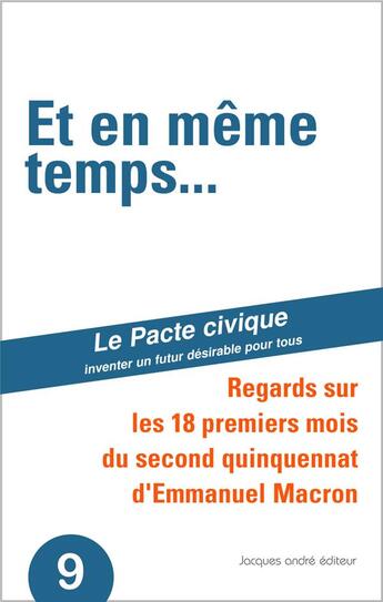 Couverture du livre « Et en meme temps... » de  aux éditions Jacques Andre