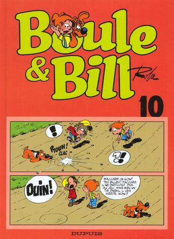 Couverture du livre « Boule & Bill Tome 10 » de Jean Roba aux éditions Dupuis