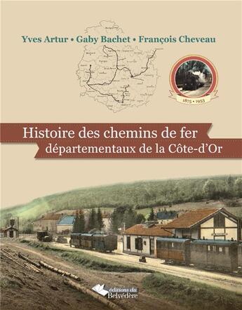 Couverture du livre « Histoire des chemins de fer départementaux de la Côte d'Or » de Yves Artur et Gaby Bachet et Francois Cheveau aux éditions L'harmattan