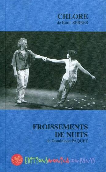 Couverture du livre « Chlore et froissements de nuits » de  aux éditions Monica Companys