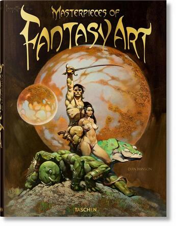 Couverture du livre « Masterpieces of fantasy art » de Diana Hanson aux éditions Taschen