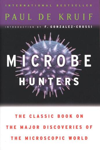 Couverture du livre « Microbe Hunters » de Paul De Kruif aux éditions Houghton Mifflin Harcourt