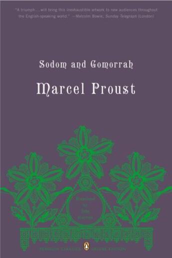 Couverture du livre « Sodom and Gomorrah » de Marcel Proust aux éditions Penguin Group Us