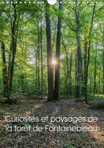 Couverture du livre « Curiosites et paysages de la foret de fontainebleau calendri - partez a la decouverte de la f » de Makhloufi D aux éditions Calvendo