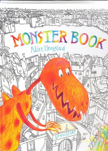 Couverture du livre « Monster book » de Hoogstad Alice aux éditions Lemniscaat