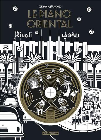 Couverture du livre « Le piano oriental (edition luxe avec cd) » de Abirached aux éditions Casterman