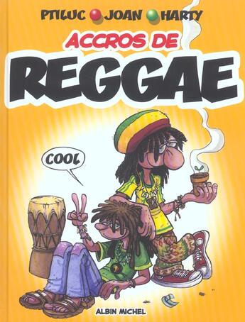 Couverture du livre « Accros de reggae » de Ptiluc et Joan et Harty aux éditions Drugstore