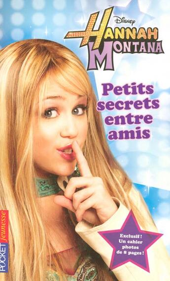 Couverture du livre « Hannah montana - tome 1 petits secrets entre amis - vol01 » de Beechwood Beth aux éditions Pocket Jeunesse