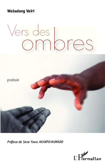 Couverture du livre « Vers des ombres » de Wabadang Vairi aux éditions L'harmattan