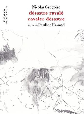 Couverture du livre « Désastre ravalé / ravaler désastre » de Nicolas Gregoire aux éditions Aencrages Et Co