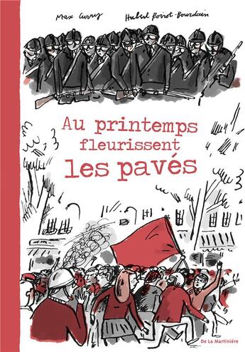 Couverture du livre « Au printemps fleurissent les pavés » de Hubert Poirot-Bourdain et Max Curry aux éditions La Martiniere Jeunesse