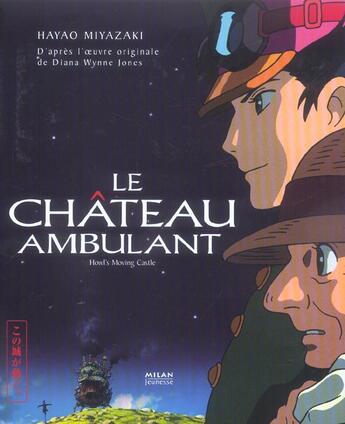 Couverture du livre « Le Chateau Ambulant » de Hayao Miyazaki aux éditions Milan