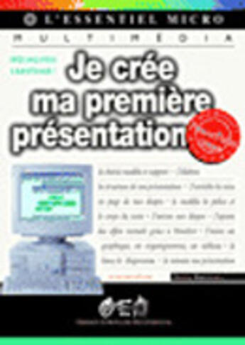 Couverture du livre « Je cree ma 1ere presentation » de Burrows aux éditions Eyrolles