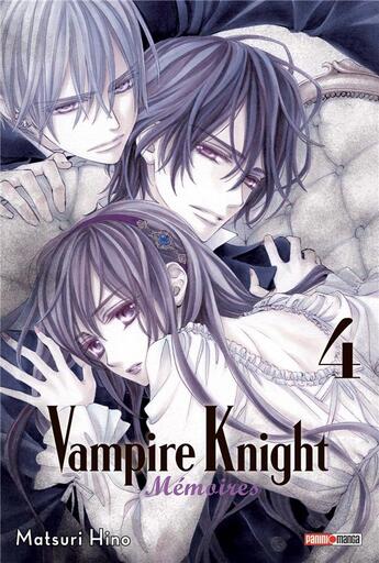 Couverture du livre « Vampire knight - mémoires Tome 4 » de Matsuri Hino aux éditions Panini