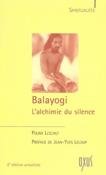 Couverture du livre « Balayogi » de Poumi Lescaut aux éditions Oxus
