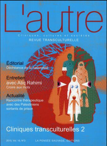 Couverture du livre « Cliniques transculturelles 2 » de Marie Rose Moro aux éditions Pensee Sauvage