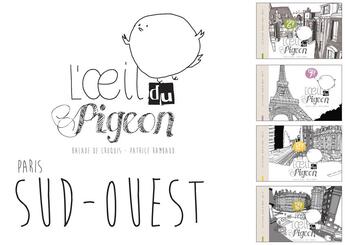 Couverture du livre « L'oeil du pigeon ; Paris sud-ouest » de Patrice Rambaud aux éditions L'oeil Du Pigeon