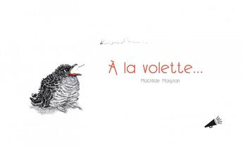 Couverture du livre « À la volette » de Mathilde Magnan aux éditions Voce Verso