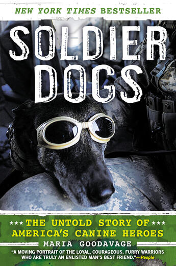 Couverture du livre « Soldier Dogs » de Goodavage Maria aux éditions Penguin Group Us