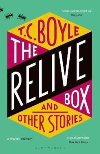 Couverture du livre « Relive box and other stories » de T.C. Boyle aux éditions Bloomsbury