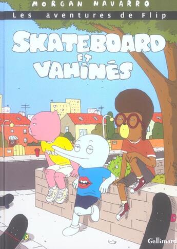 Couverture du livre « Les aventures de Flip Tome 1 ; skateboard et vahinés » de Morgan Navarro aux éditions Bayou Gallisol