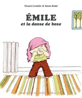 Couverture du livre « Emile et la danse de boxe » de Ronan Badel et Vincent Cuvellier aux éditions Gallimard Jeunesse Giboulees