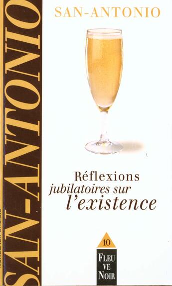 Couverture du livre « Reflexion jubilatoire sur l'existence » de Raymond Milesi et San Antonio aux éditions Fleuve Editions