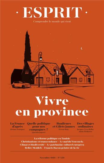 Couverture du livre « Les territoires de la france » de  aux éditions Revue Esprit