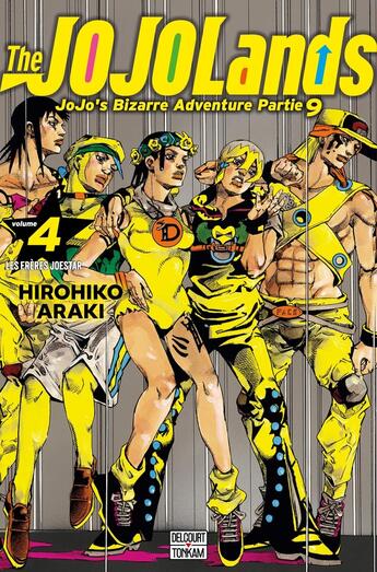 Couverture du livre « Jojo's bizarre adventure - saison 9 ; Jojolands Tome 4 » de Hirohiko Araki aux éditions Delcourt