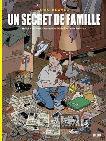 Couverture du livre « Un secret de famille » de Ruud Va Eric Heuvel aux éditions Belin Education