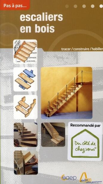 Couverture du livre « Escaliers en bois » de Philippe Bierling aux éditions Saep