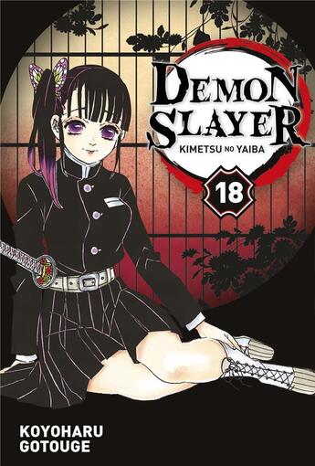 Couverture du livre « Demon slayer Tome 18 » de Koyoharu Gotoge aux éditions Panini