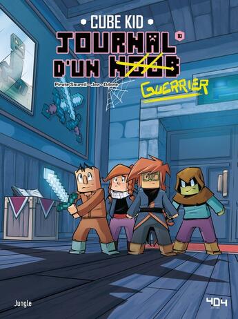 Couverture du livre « Journal d'un Noob Tome 10 » de Pirate Sourcil et Jez et Cube Kid et Joel Odone aux éditions Jungle