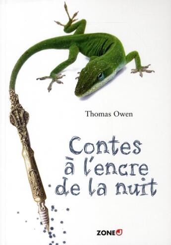 Couverture du livre « Contes à l'encre de la nuit » de Thomas Owen aux éditions Mijade