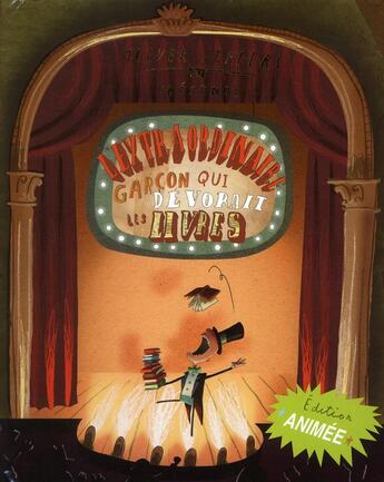 Couverture du livre « Extraordinaire garcon qui devorait anime » de Oliver Jeffers aux éditions Kaleidoscope