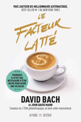 Couverture du livre « Le facteur latté » de John David Mann et David Bach aux éditions Un Monde Different