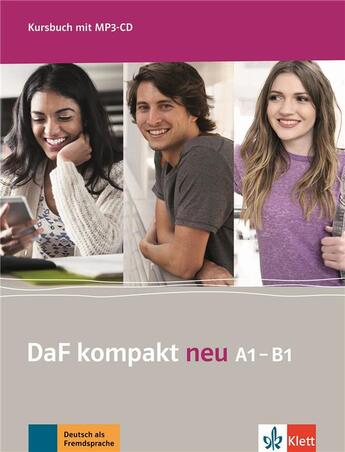 Couverture du livre « Daf kompakt neu a1-b1 livre eleve + mp3 » de  aux éditions La Maison Des Langues