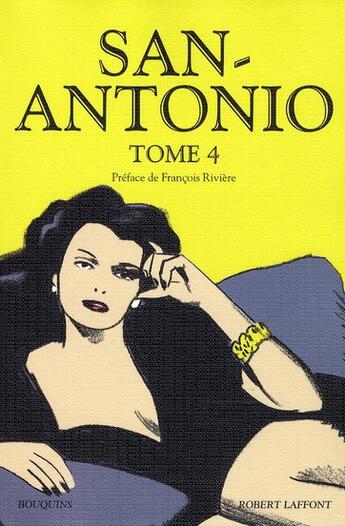 Couverture du livre « San-Antonio t.4 » de Frederic Dard aux éditions Bouquins