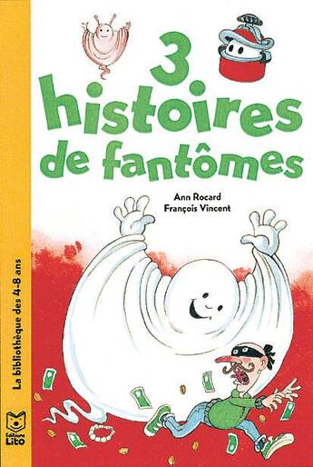 Couverture du livre « 3 histoires de fantomes » de  aux éditions Lito